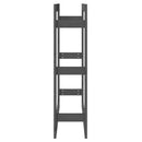brændestativ 80x25x100 cm massivt fyrretræ grå