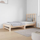 daybed med udtræk 2x(90x190) cm massivt fyrretræ