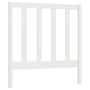 daybed med udtræk 2x(90x190) cm massivt fyrretræ hvid