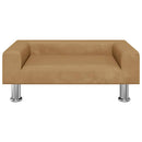 hundeseng 70x45x26,5 cm velour brun