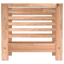 magasinholder 40x26,5x38,5 cm massivt valnøddetræ