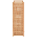skoreol med skuffe 70x27x81 cm massivt valnøddetræ