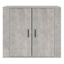 skænk 80x33x70 cm konstrueret træ betongrå