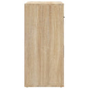 skænk 80x33x70 cm konstrueret træ sonoma-eg