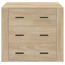 skænk 80x33x70 cm konstrueret træ sonoma-eg