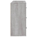 skænk 80x33x70 cm konstrueret træ grå sonoma-eg