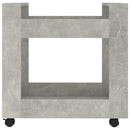 kontorvogn 60x45x60 cm konstrueret træ betongrå