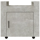 kontorvogn 60x45x60 cm konstrueret træ betongrå