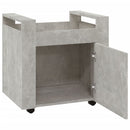 kontorvogn 60x45x60 cm konstrueret træ betongrå