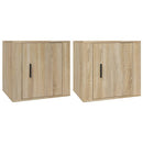 sengeborde 50x39x47cm 2 stk. sonoma-eg