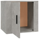 sengebord 50x39x47 cm betongrå