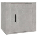 sengebord 50x39x47 cm 2 stk. betongrå