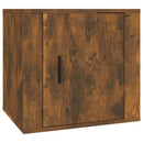sengeborde 2 stk. 50x39x47 cm røget egetræsfarve