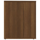 sengeborde 2 stk. 50x39x47 cm brun egetræ