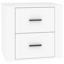 sengebord 50x39x47 cm hvid