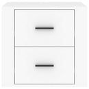 sengebord 50x39x47 cm hvid