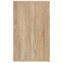 sengebord 50x36x60 cm konstrueret træ Sonoma egetræsfarve