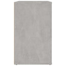 sengebord 50x36x60 cm konstrueret træ betongrå