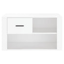 skoreol 80x35x45 cm konstrueret træ hvid