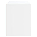 skoreol 80x35x45 cm konstrueret træ hvid