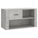 skoreol 80x35x45 cm konstrueret træ betongrå