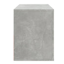 skoreol 80x35x45 cm konstrueret træ betongrå