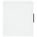 tv-bord 100x35x40 cm konstrueret træ hvid