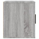 tv-bord 100x35x40 cm konstrueret træ grå sonoma-eg