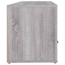 tv-bord 100x35x40 cm konstrueret træ grå sonoma-eg