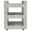 køkkenvogn 60x45x80 cm konstrueret træ betongrå
