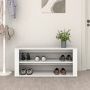 skoreol 100x35x45 cm konstrueret træ hvid