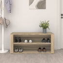 skoreol 100x35x45 cm konstrueret træ sonoma-eg