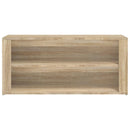 skoreol 100x35x45 cm konstrueret træ sonoma-eg