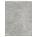 skoreol 100x35x45 cm konstrueret træ betongrå