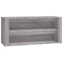 skoreol 100x35x45 cm konstrueret træ grå sonoma-eg