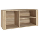 skoreol 100x35x45 cm konstrueret træ sonoma-eg