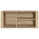 skoreol 100x35x45 cm konstrueret træ sonoma-eg