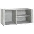 skoreol 100x35x45 cm konstrueret træ betongrå