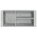 skoreol 100x35x45 cm konstrueret træ betongrå