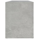 skoreol 100x35x45 cm konstrueret træ betongrå
