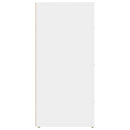 skænk 40x33x70 cm konstrueret træ hvid