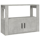 skænk 80x30x60 cm konstrueret træ betongrå