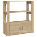 skænk 80x30x90 cm konstrueret træ sonoma-eg