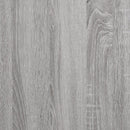 skænk 80x30x119,5 cm konstrueret træ grå sonoma-eg