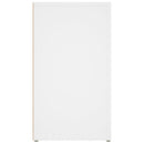 skænk 80x30x54 cm konstrueret træ hvid