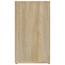 skænk 80x30x54 cm konstrueret træ sonoma egetræsfarve