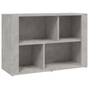 skænk 80x30x54 cm konstrueret træ betongrå