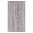 skænk 80x30x54 cm konstrueret træ grå sonoma-eg