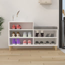 skoreol 102x36x60 cm konstrueret træ hvid