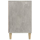 skoreol 102x36x60 cm konstrueret træ betongrå